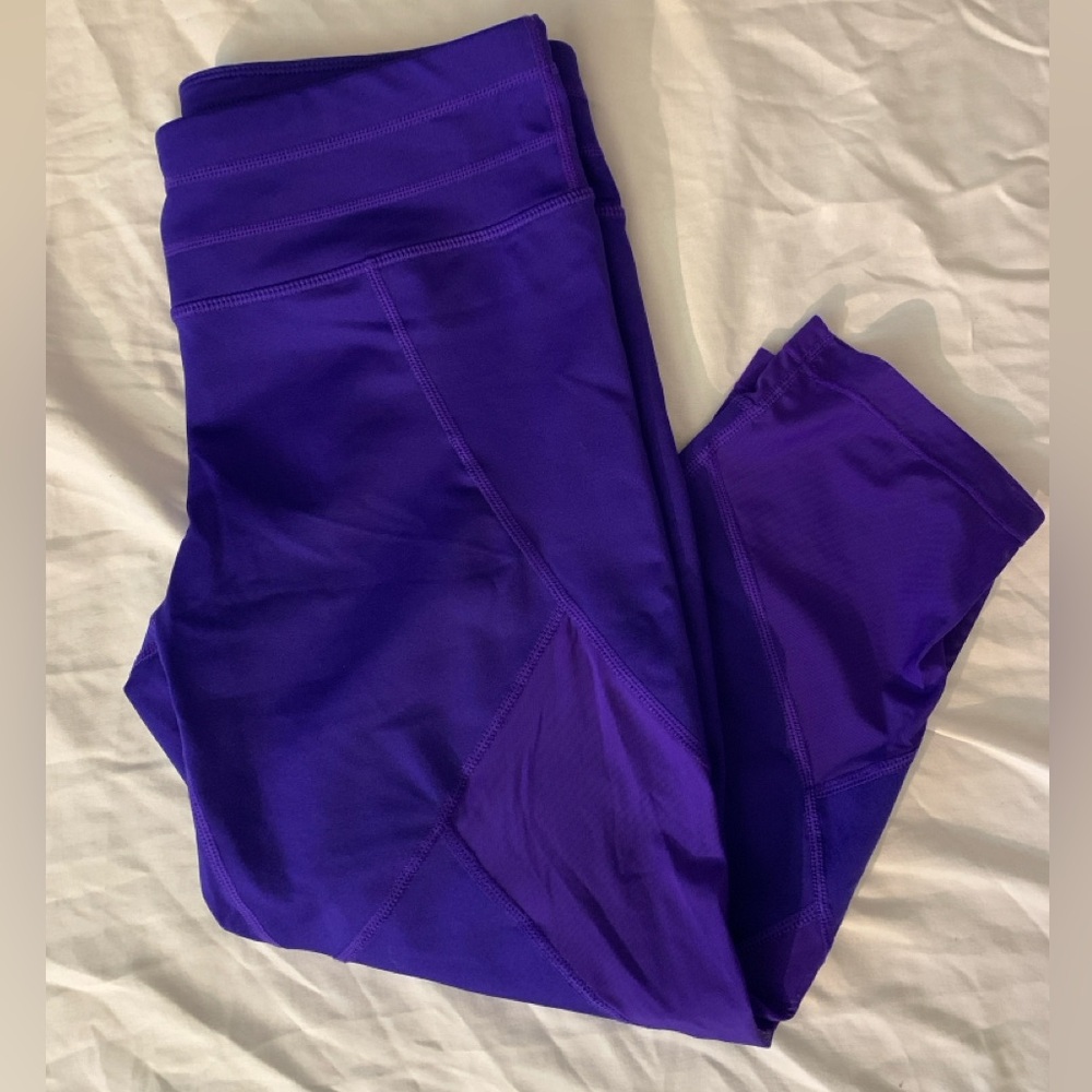Athleta Deep Purple Leggings